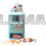 Іграшковий торговельний автомат з напоями Baby Toys Drink Machine з гучномовцем та світловими ефектами Blue